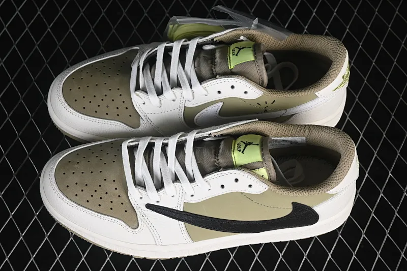 All categories Air Jordan Jordan series basketball shoes Air Jordan 1 Low ZG version Travis Scott x Air Jordan 1 Low OG AJ1 Joe 1 undercut low top full head layer FZ3124-200